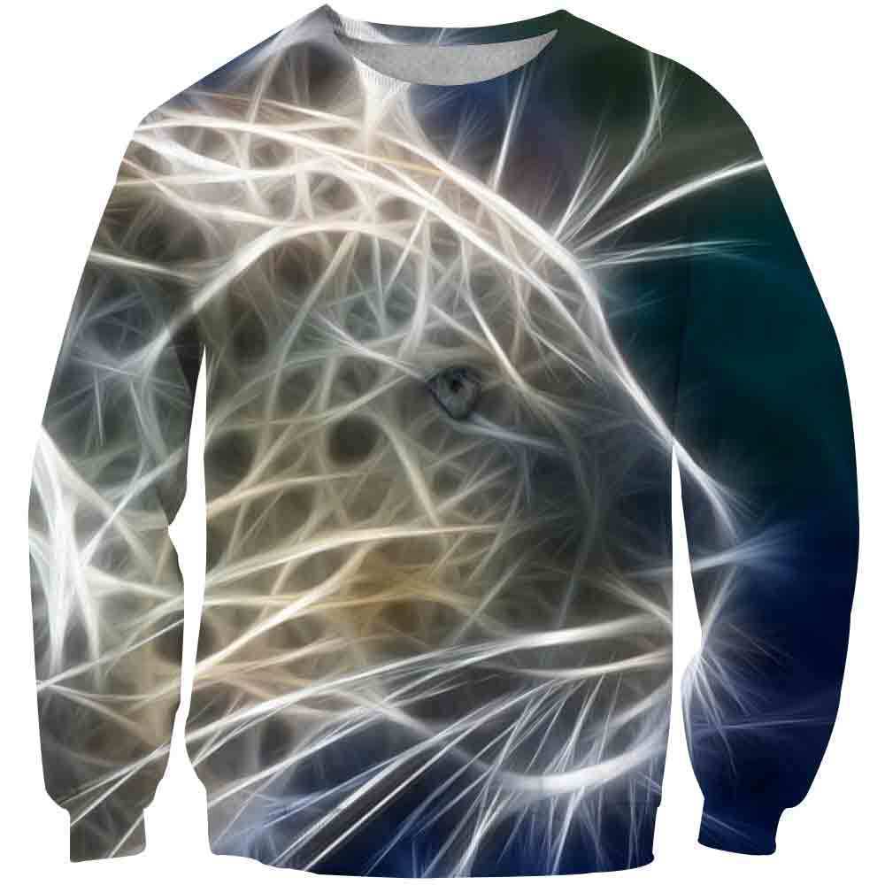 3D Personalized Animal Pattern Sports Top Unisex Tiger Series Hoodie