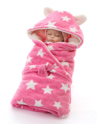 Printed Baby Swaddle Thickened Baby - TryKid
