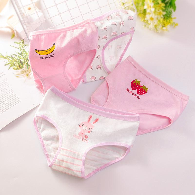 Children's Underwear Girls Pure Cotton Boxer - TryKid