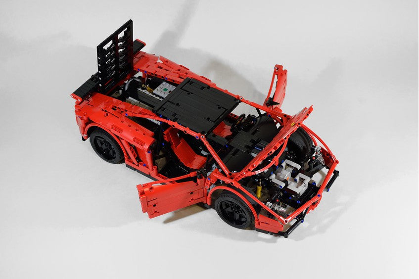 Sports Car Assembling Building Blocks Toys - TryKid