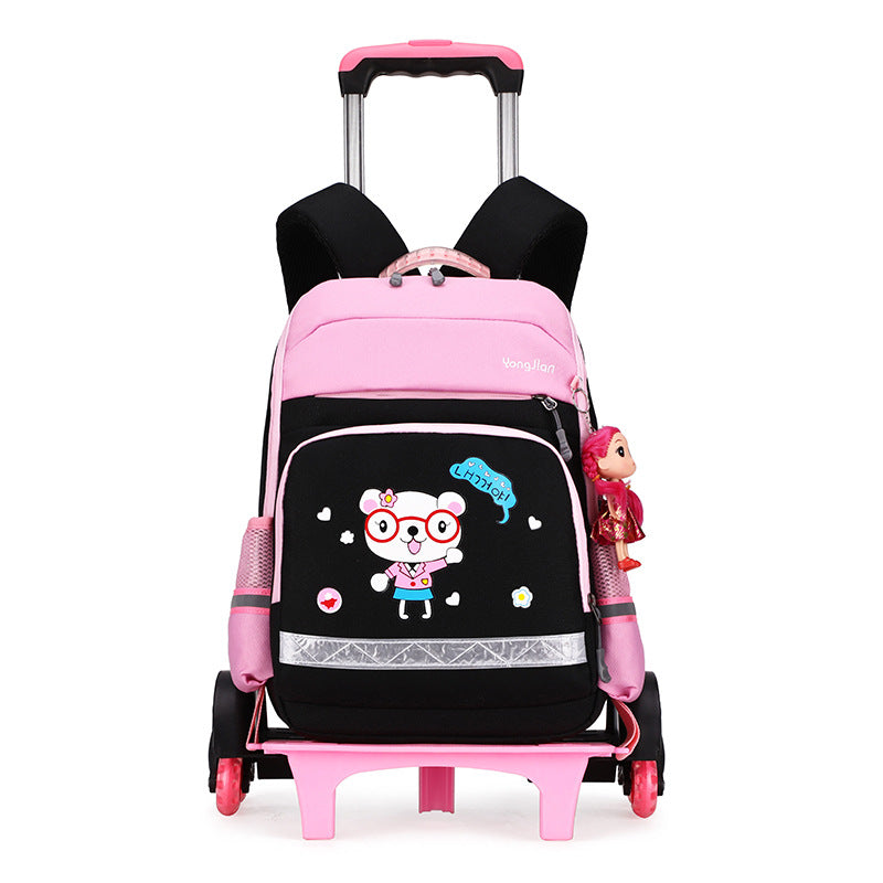 Korean Detachable Trolley Bag For Elementary School Students - TryKid