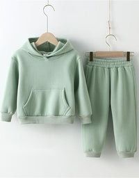 Children Clothes Kids Suit Warm Sweater Girl Fleece Hoodies - TryKid
