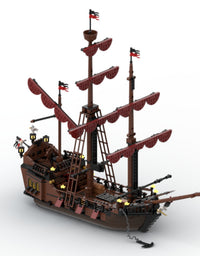 Modular Building Toys For Pirate Town Ship Port Terminal Building - TryKid
