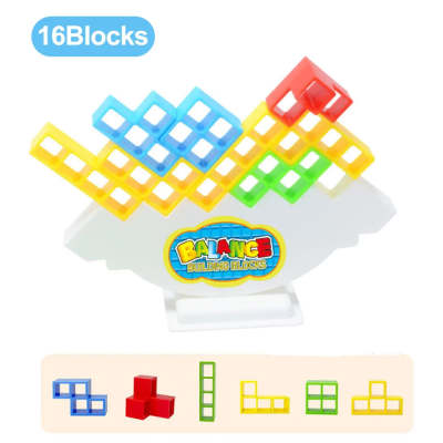 Balance Stacking Board Games Kids Adults Tower Block Toys For Family Parties Travel Games Boys Girls Puzzle Buliding Blocks Toy - TryKid