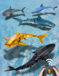 Remote Control Shark 2.4G Remote Control Fish Children's Toys Summer Water Toys - TryKid
