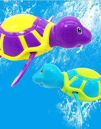 Baby Tortoise Bathroom Toys Baby Bathing In Water Swimming
