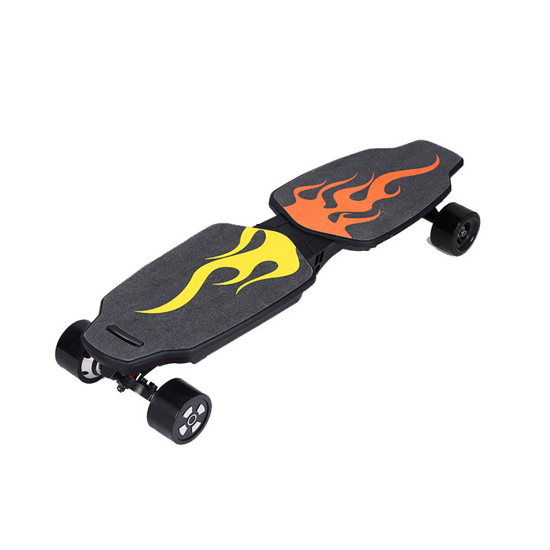 Wireless Electric Skateboard Four-wheel Foldable - TryKid