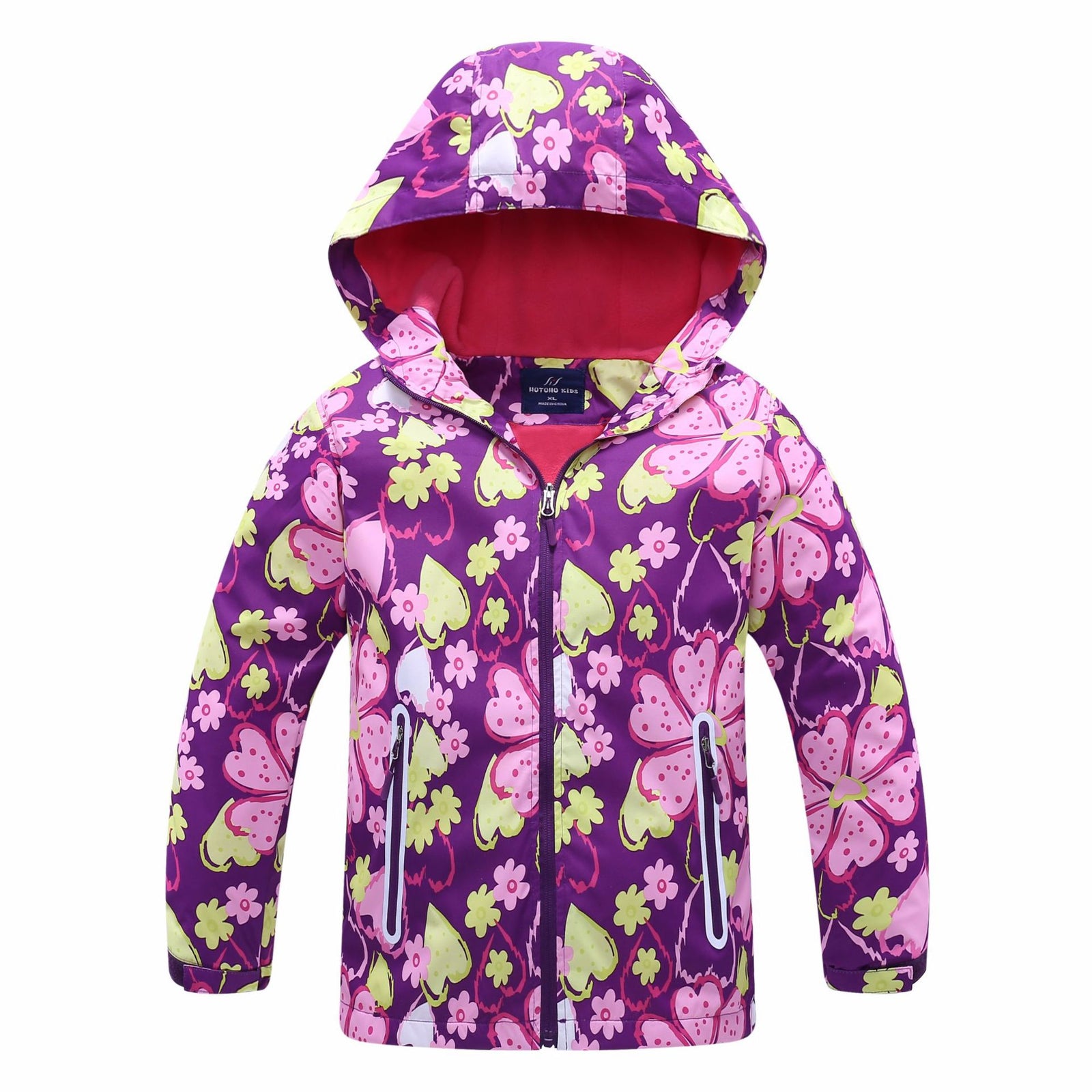 Children's Windbreaker Girls' Jackets, Big Children's Windproof And Rainproof - TryKid