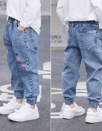 Boys' Jeans Spring And Autumn Models New Spring - TryKid
