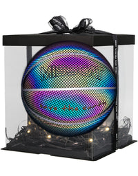 Glowing Luminous Fluorescent Basketball Night Game Basketball - TryKid
