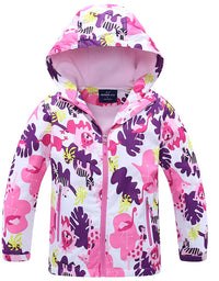 Children's Windbreaker Girls' Jackets, Big Children's Windproof And Rainproof - TryKid
