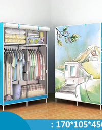 Single Dormitory Dust Closed Wardrobe - TryKid
