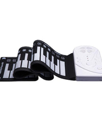 E Piano Flexible 88-key Digital Roll Up Hand Roll-Up Cheap Kids Electronic 88 Keys Touches Keyboard Musical Instrument For Child - TryKid
