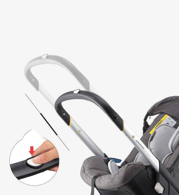 Multi Functional Baby Stroller With Lightweight Folding - TryKid