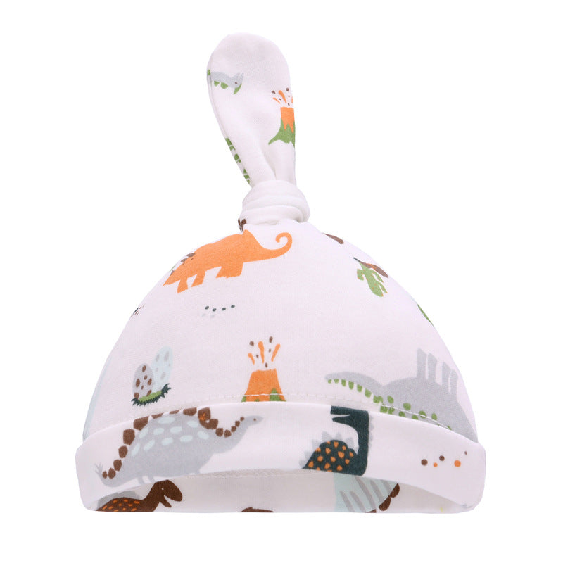 Thin Cotton Printed Baby Hat - TryKid