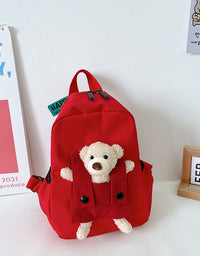 Cartoon Cute Little Bear Kindergarten School Bag - TryKid
