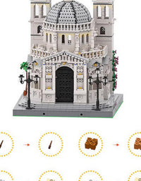 Salute Ankang Notre Dame Church Large Landmark Plastic Toys - TryKid
