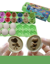 Baby Learning Educational Toy Smart Egg Toy Games Shape Matching Sorters Toys Montessori Eggs Toys For Kids Children
