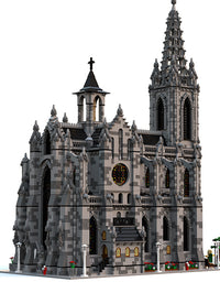 Street View Building Super Cathedral Is Compatible With Puzzle Toys - TryKid

