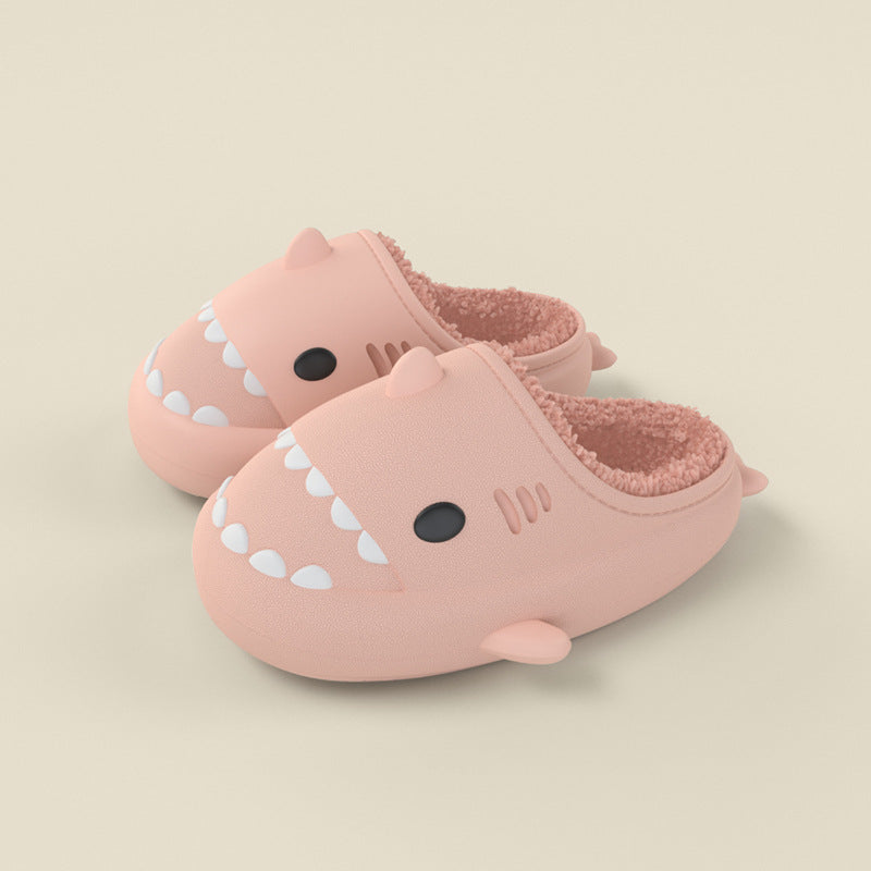 Three-dimensional Cartoon Shark Children Eva Slippers - TryKid