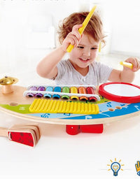 Five-in-one Dynamic Band Knocking On The Piano Table Children's Educational Music Toys - TryKid
