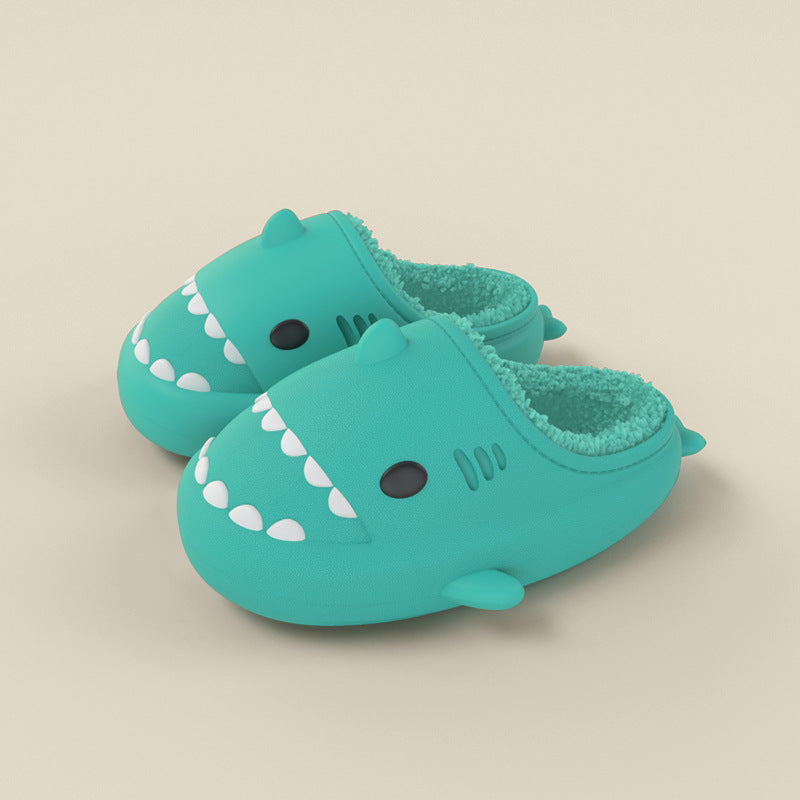 Three-dimensional Cartoon Shark Children Eva Slippers - TryKid