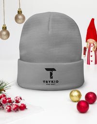 Embroidered Beanie - TryKid
