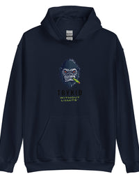 Unisex Hoodie with trykid gorilla logo unique stylish and trending
