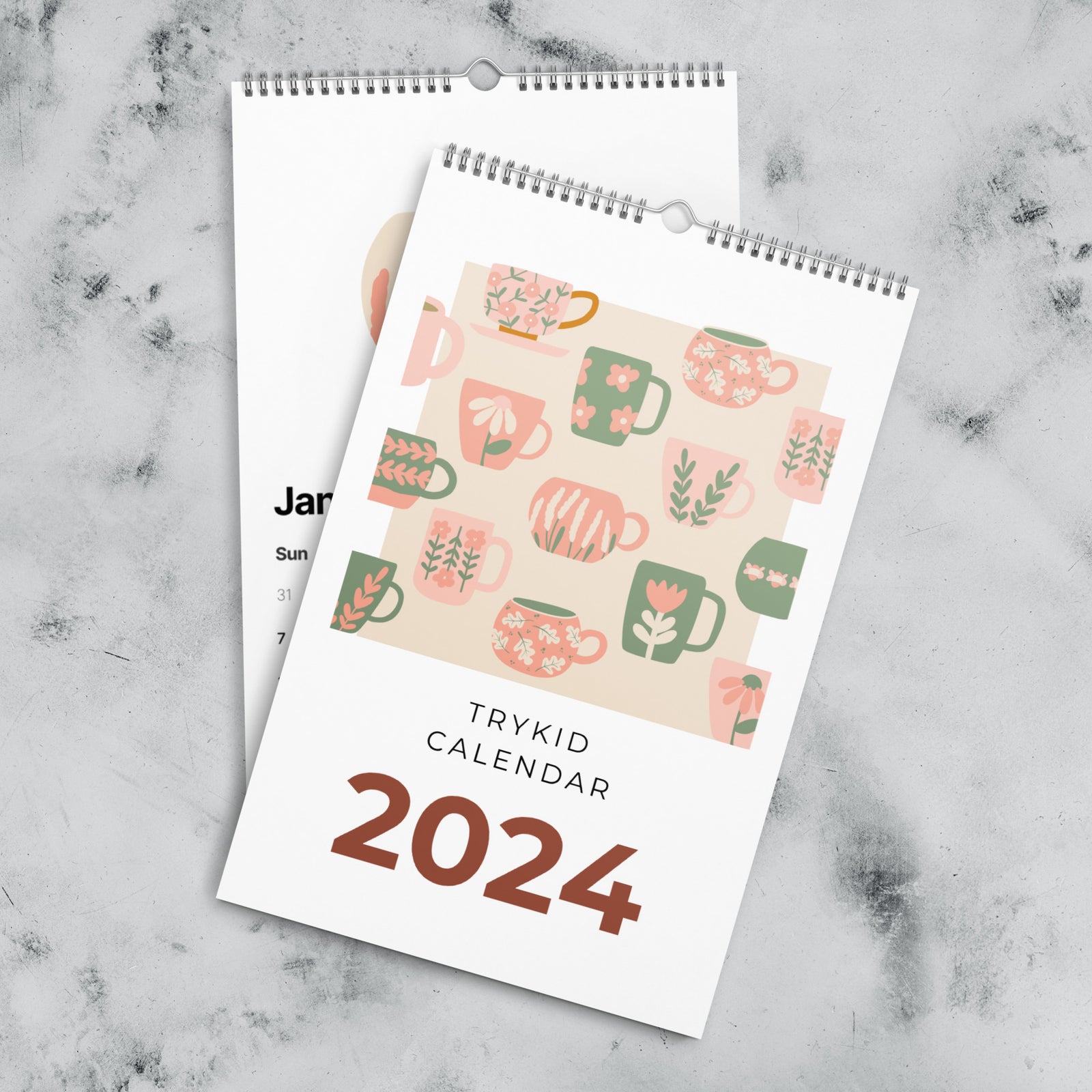 Wall calendar (2024) - TryKid