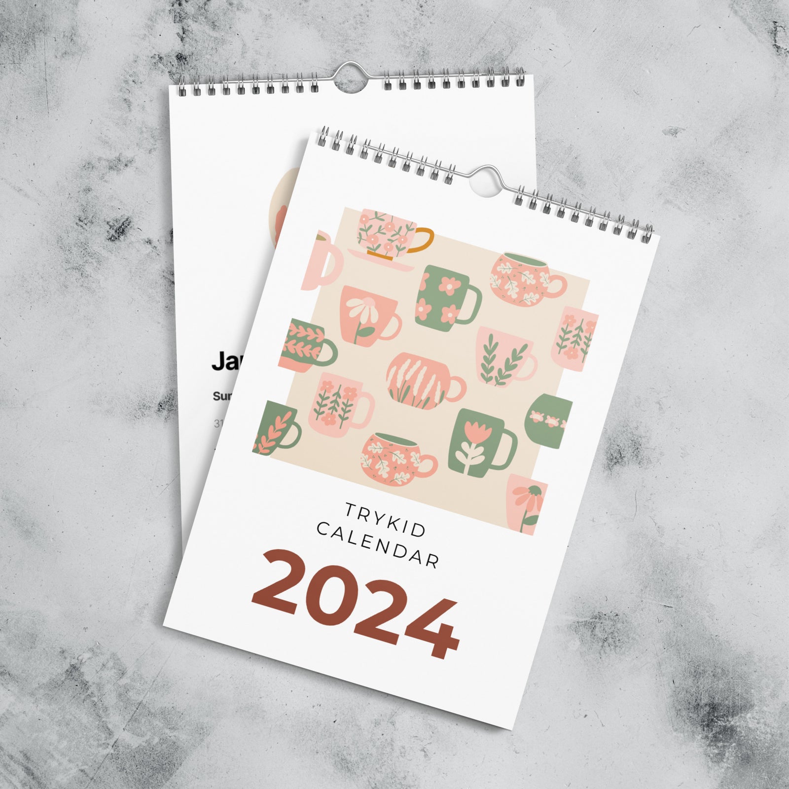 Wall calendar (2024) - TryKid