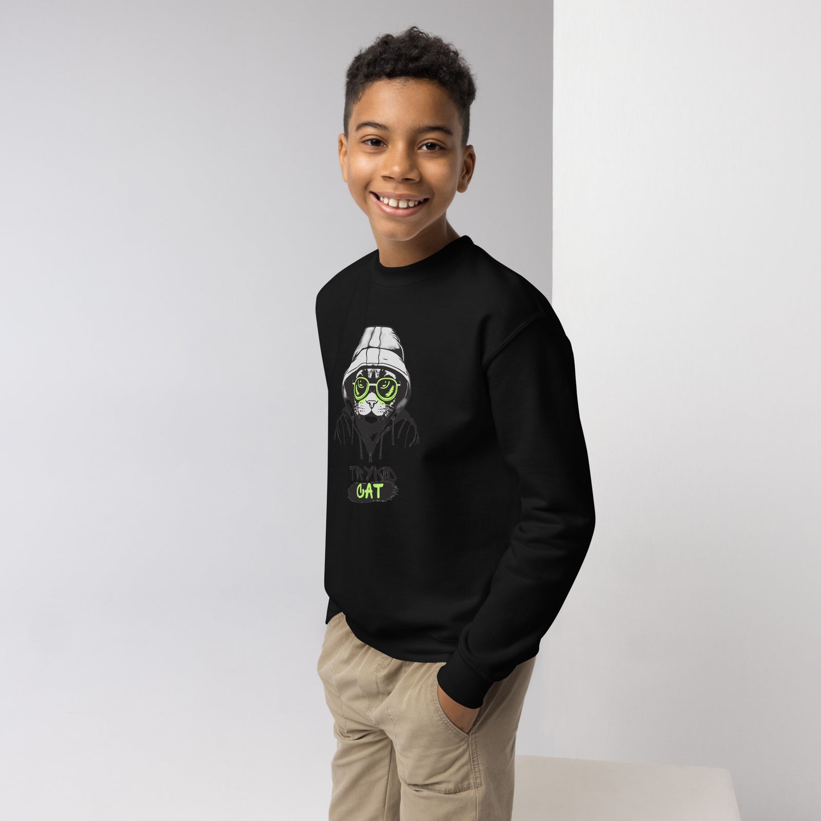 Youth crewneck sweatshirt - TryKid