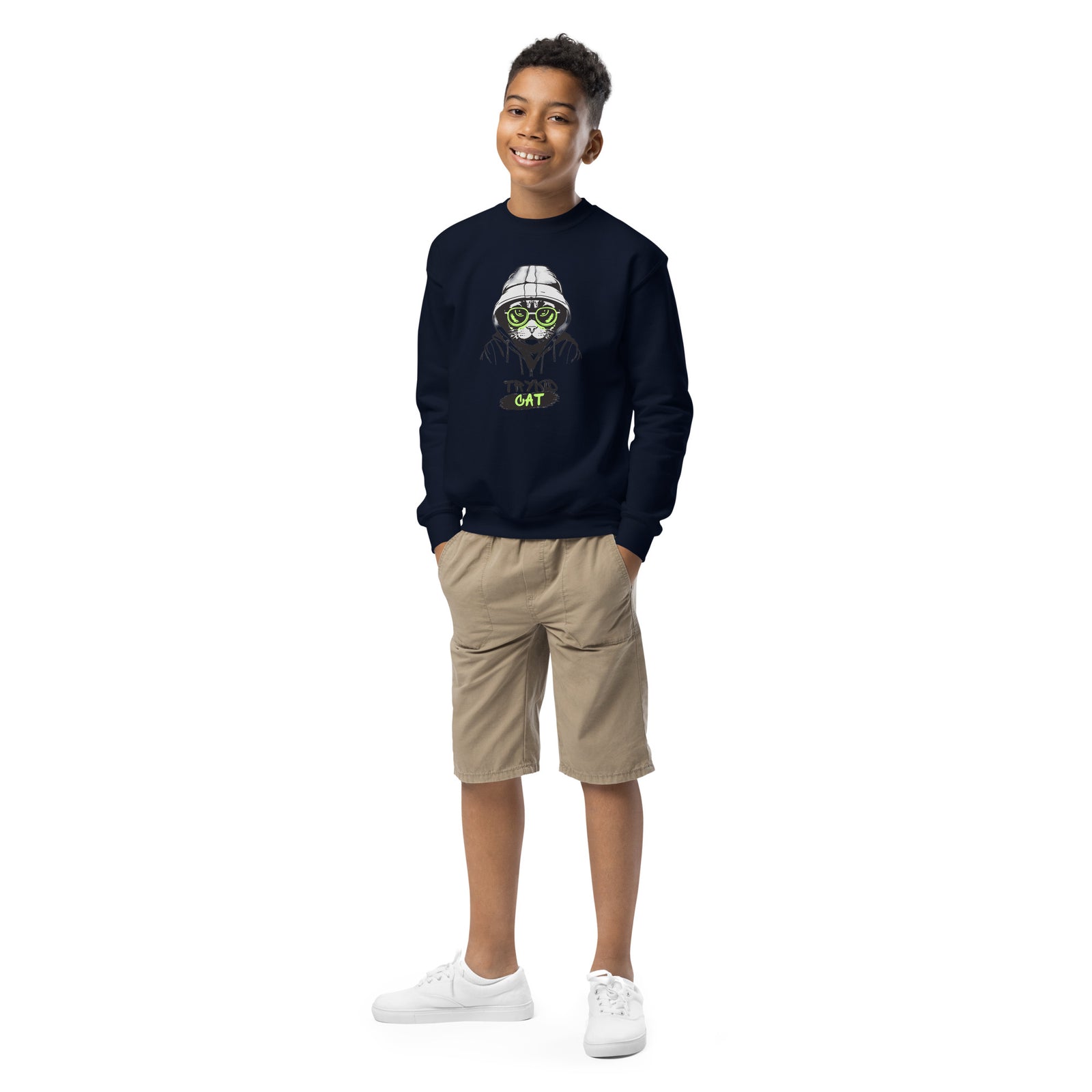 Youth crewneck sweatshirt - TryKid